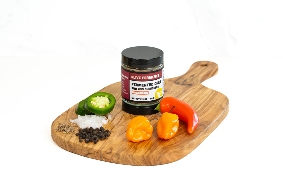 Fermented Seasoning Salt - Habanero - FREE Shipping!